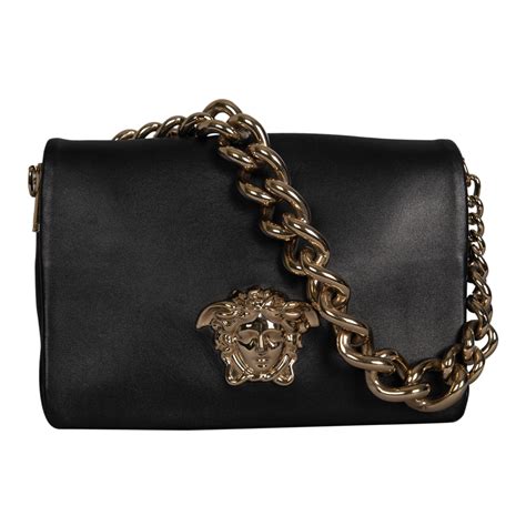 versace man bag medusa|Versace Medusa shoulder bag.